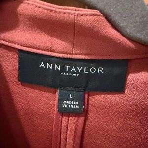 Ann Taylor Factory Rust Red jacket